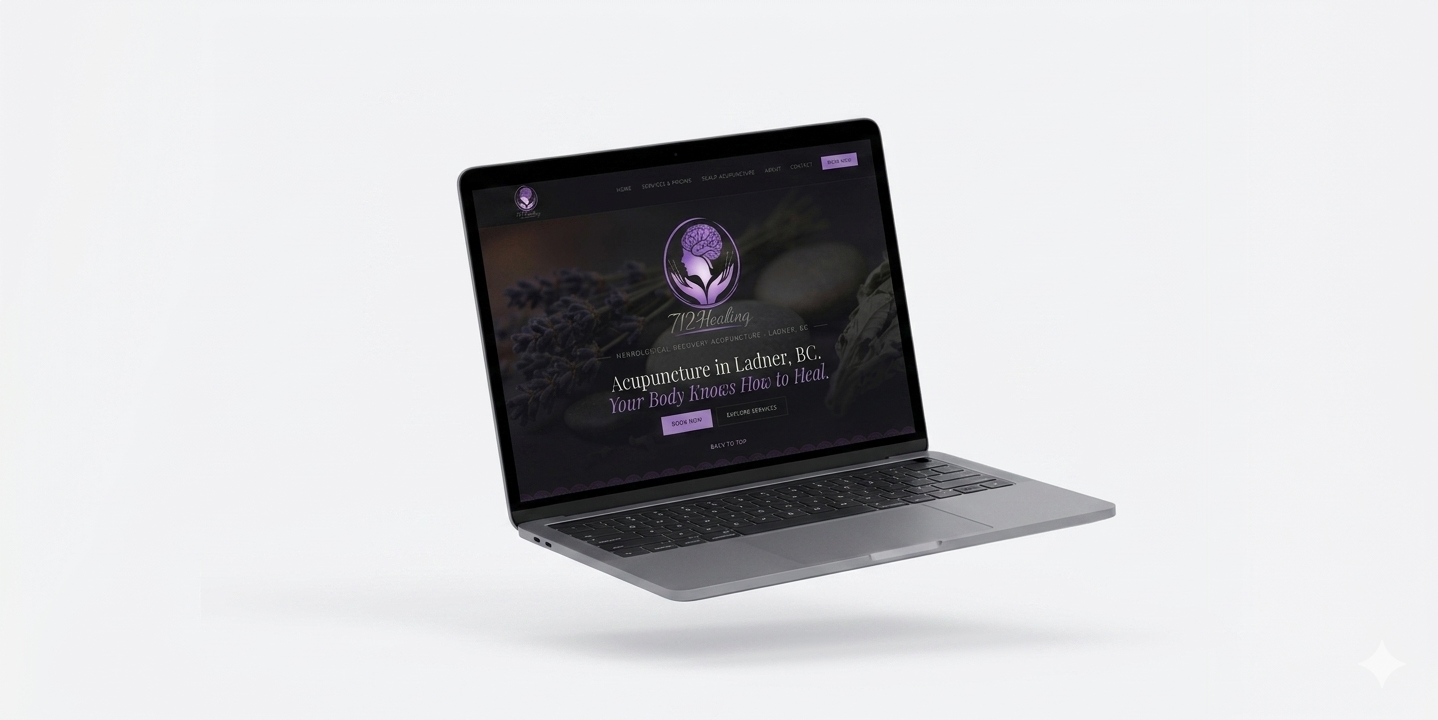 712 Healing website
