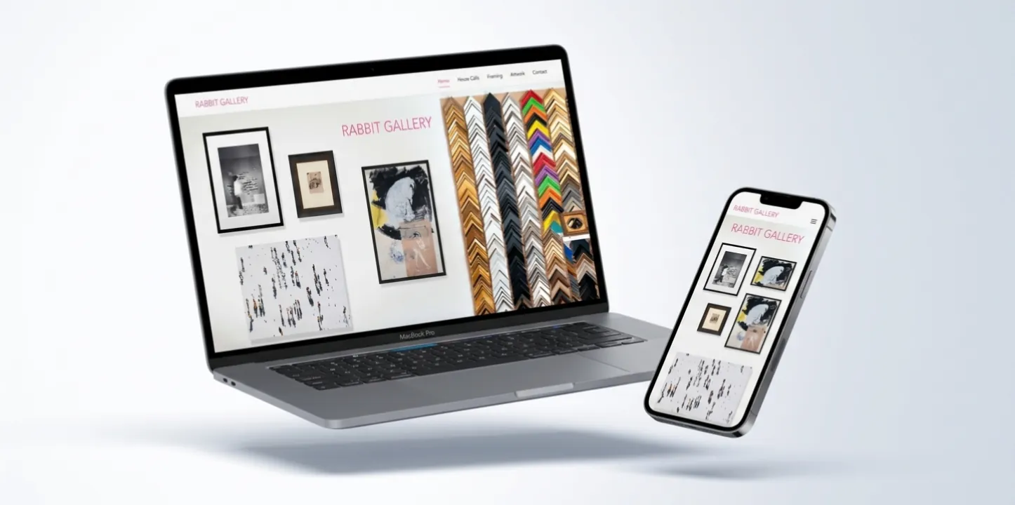 Rabbit Gallery website