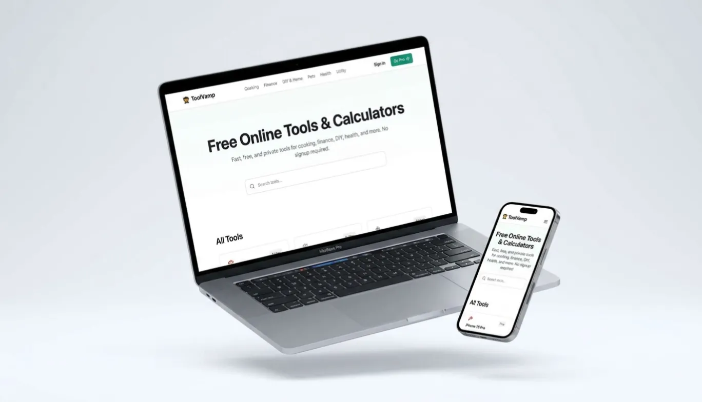 ToolVamp website